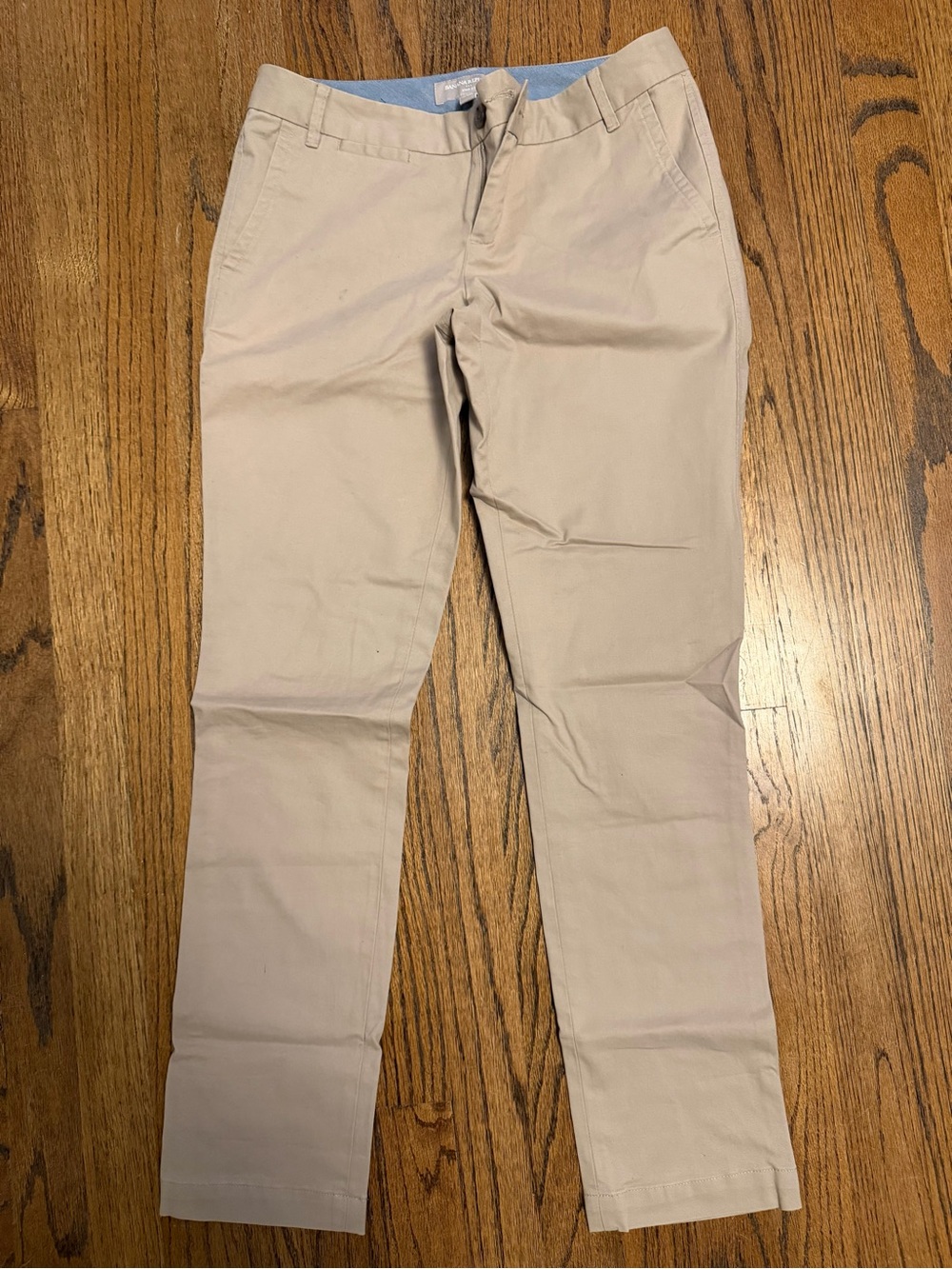 Banana Republic Light Beige Slim Chinos